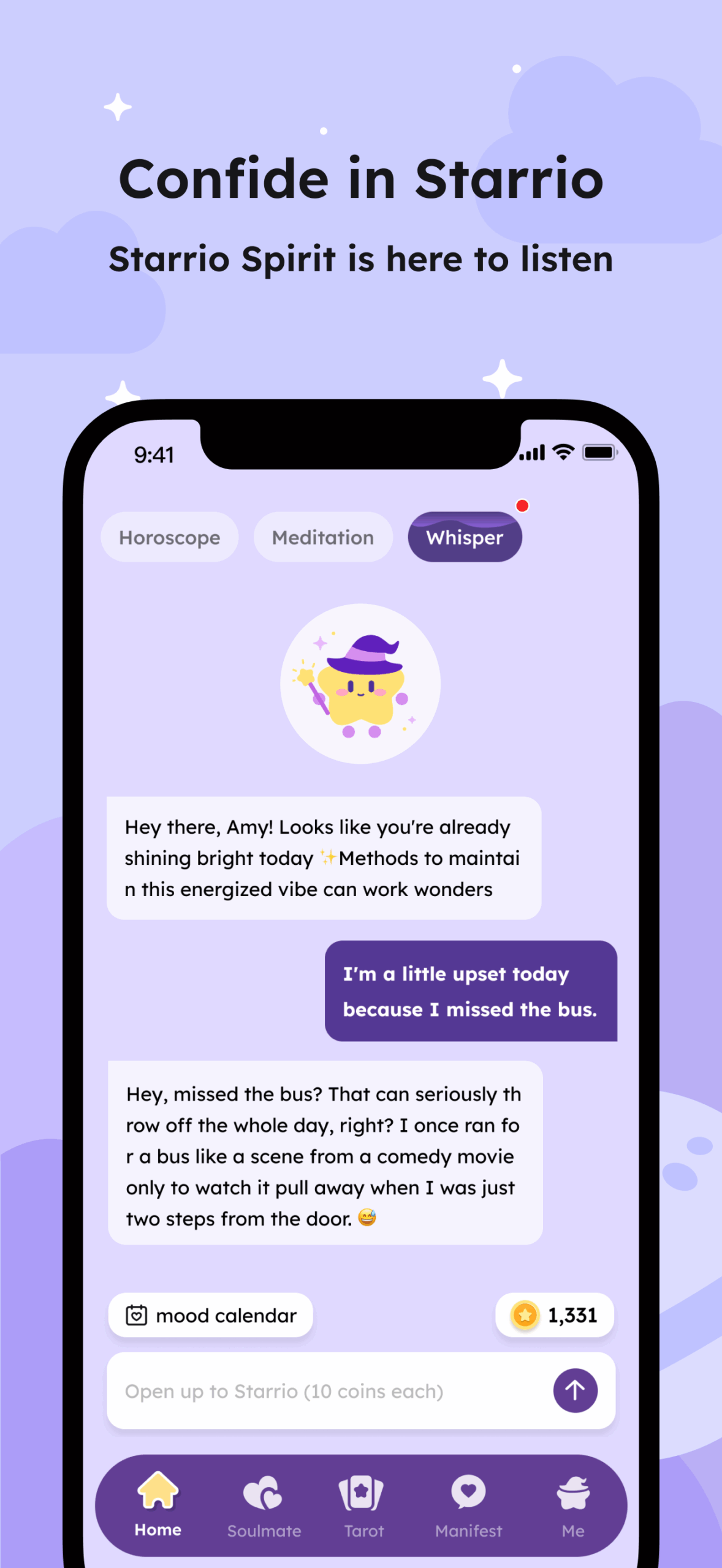 Guided Meditation Feature