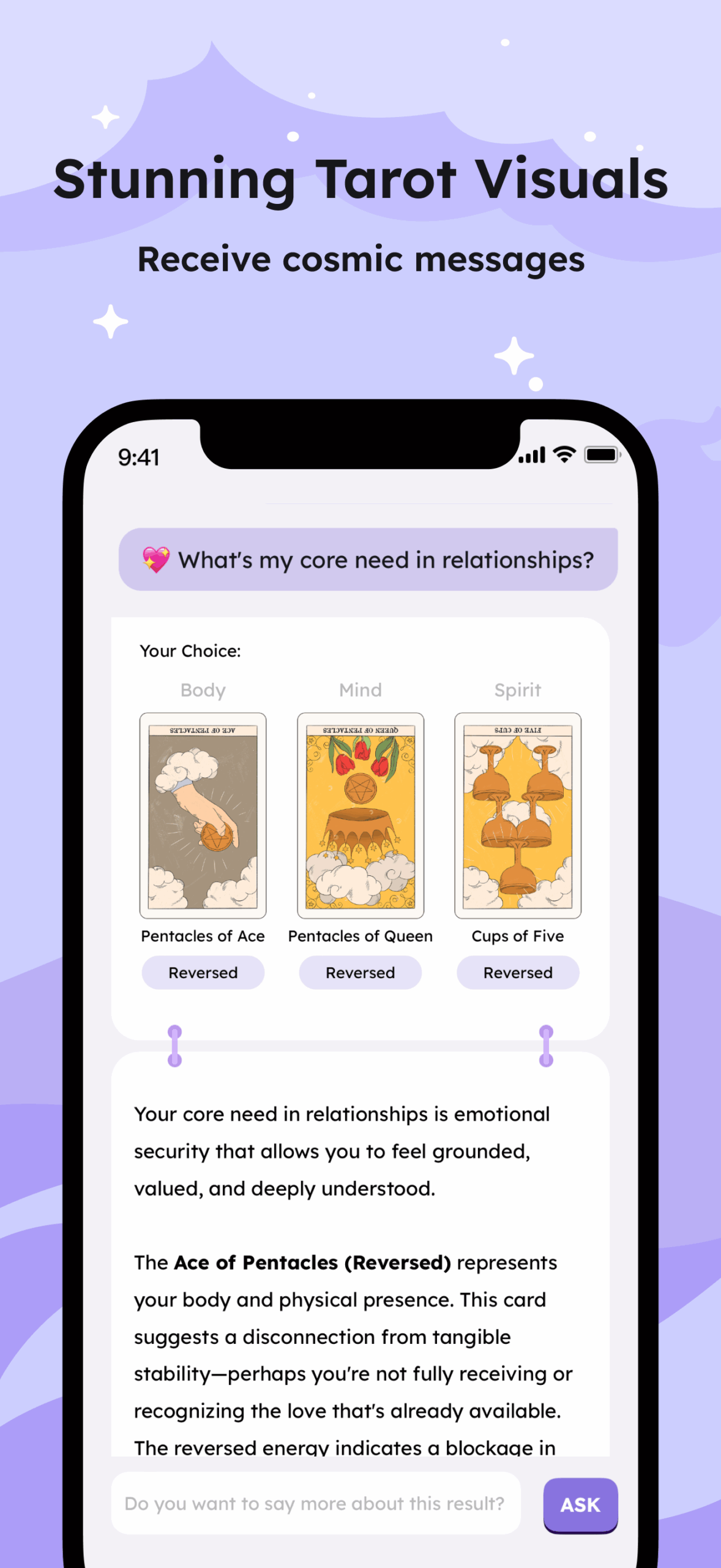 Tarot Readings Feature